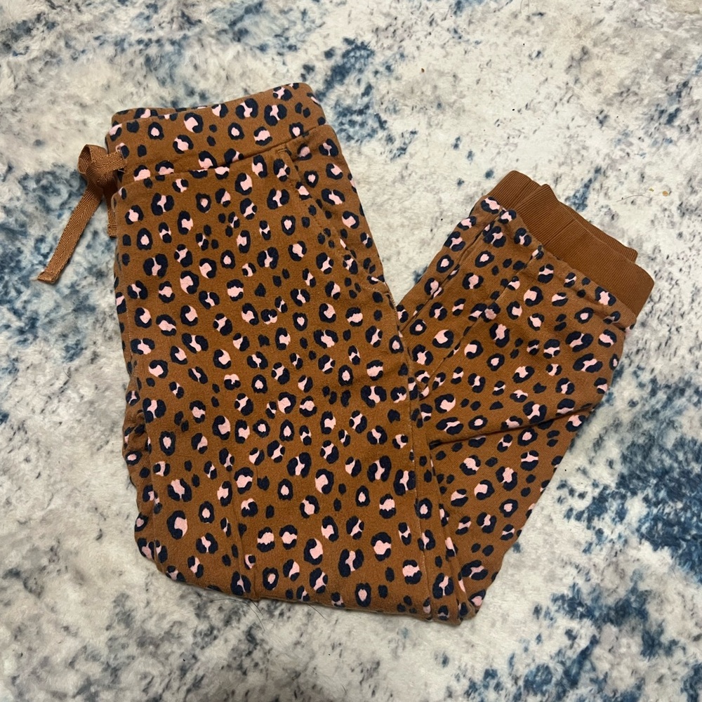 Carters cheetah sweat joggers